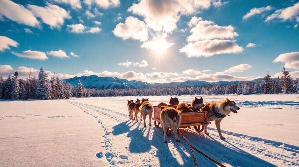 Découvrez les saisons idéales pour un safari en traîneau à chiens en Laponie